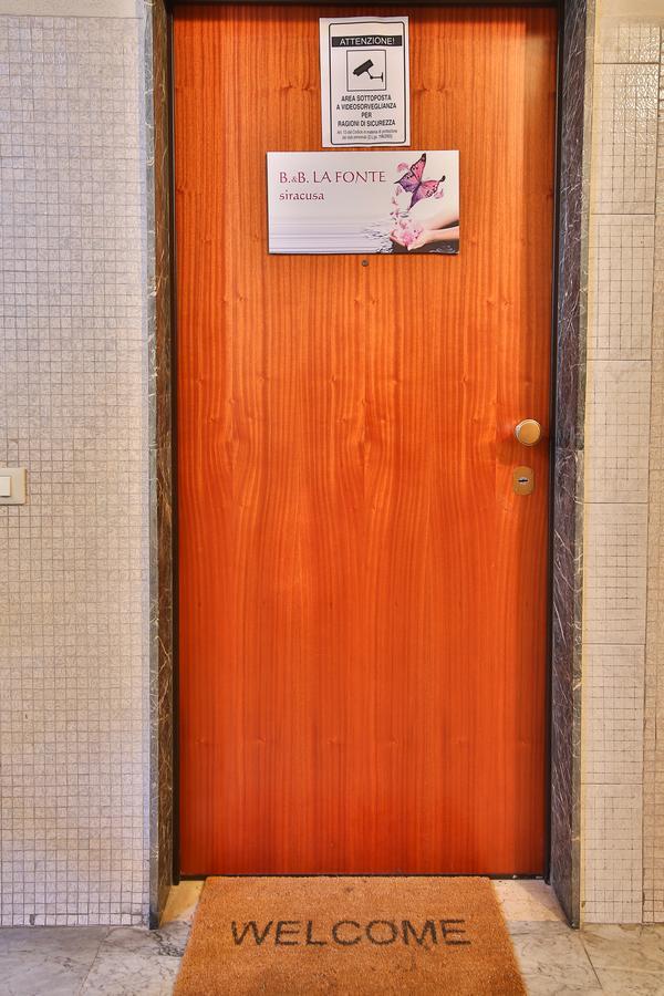 La Fonte Bed and Breakfast Syracuse Buitenkant foto